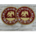 Bishop stand cover - Eagle rug - Orlets - Round cover for Bishop with eagle