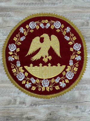 Bishop stand cover - Eagle rug - Orlets - Round cover for Bishop with eagle