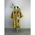 Bishop's vestment set with omophors in angels brocade - Vestment set for Archbishop