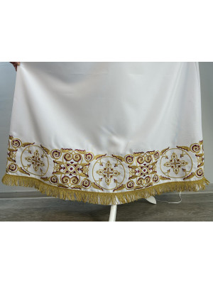 Embroidered Stikhar in gabardine Byzantium - podriznik - Priest stikhar