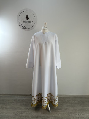 Embroidered Stikhar in gabardine Byzantium - podriznik - Priest stikhar