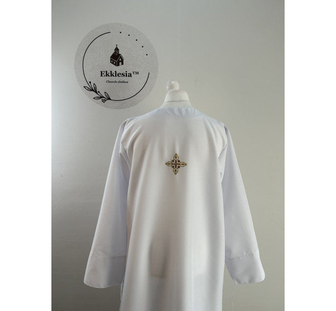 Embroidered Stikhar in gabardine Byzantium - podriznik - Priest stikhar