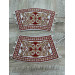 Embroidered priest stole and cuffs - Epitrachil and cuffs - Communion set