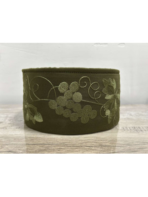 Greek style Skufia - Greek Skufia Calotte in fake silk - biretta - cap - coif
