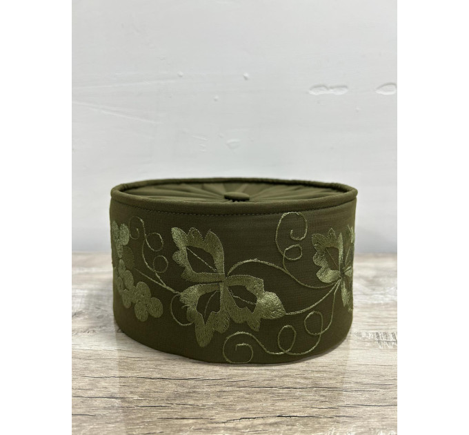 Greek style Skufia - Greek Skufia Calotte in fake silk - biretta - cap - coif