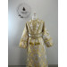 White-gold subdeacon's vestment - Stichar and single orar for altar boy