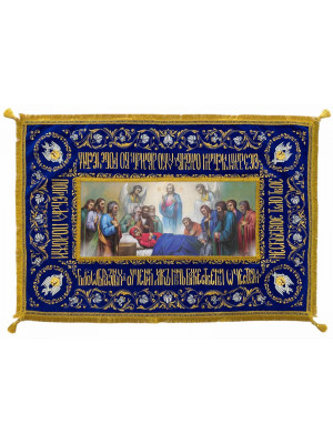 Shroud for the Dormition of the Theotokos - Epitaphios cover for the Dormition of the Theotokos Shroud for the Dormition of the Theotokos - Epitaphios cover for the Dormition of the Theotokos