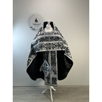 Slavic style vestments in Mira brocade - Priest vestments - Clothes for priests - Liturgical vestments - Liturgical garments