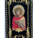 Bishop's Communion set in velvet with machine embroidery - Bishop's Stole and cuffs - Small omophorion - Epitrakhilion and cuffs