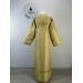 Brocade stichar with simple pattern - Gold robe for atar boy