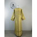Brocade stichar with simple pattern - Gold robe for atar boy