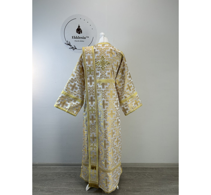 Christmas vestment for deacon - Stichar and orar - Stikharion and orarion