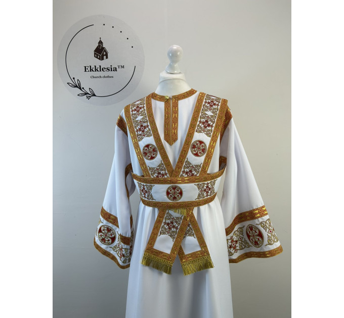 Embroidered Subdeacon's vestment Deluxe