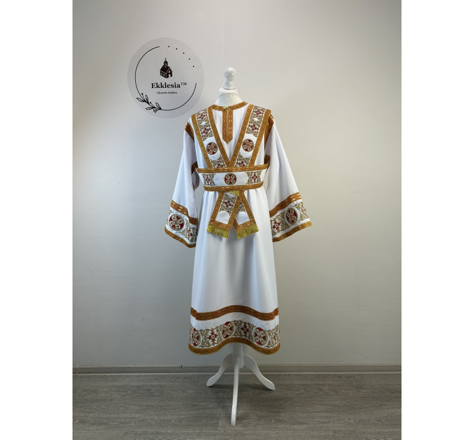Embroidered Subdeacon's vestment Deluxe