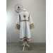 Embroidered altar serverer robe - Stichar - Sticharion Deluxe