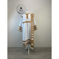 Embroidered deacon's vestment Decuxe with single orar - Stichar with orar and cuffs set