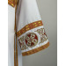 Embroidered deacon's vestment Decuxe with single orar - Stichar with orar and cuffs set