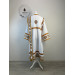 Embroidered deacon's vestment Decuxe with single orar - Stichar with orar and cuffs set