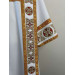Embroidered deacon's vestment Decuxe with single orar - Stichar with orar and cuffs set