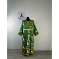 Grapes brocade Orthodox deacon's vestment - Stichar with orar and cuffs
