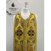 In stock! Communion set in floral brocade - Stole and cuffs 