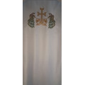 Katapitasma with peacocks - Curtains for the church - Embroidered curtains for the Royal Gate