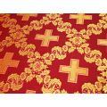 Set of vestments in white-gold color