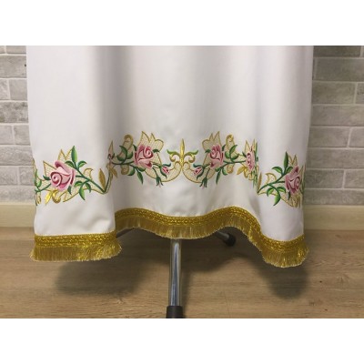 Embroidered floral Stikhar - podriznik - Priest stikhar - Altar vestment