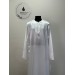 White crepe-satin stichar with galloon on the bottom - Podriznik for vestment