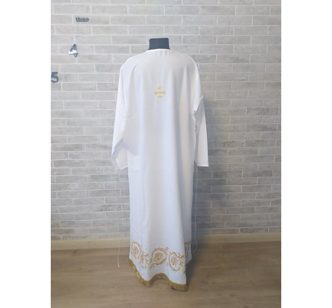 Embroidered Stykhar - podriznik - Priest stikhar - Altar vestment - Stikhar