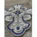 Set of 14 embroidered crosses for vestments with stones