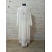 Stikhar - podriznik - Priest stikhar - Altar white embroidered vestment