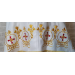 Stikhar - podriznik - Priest stikhar - Altar white embroidered vestment