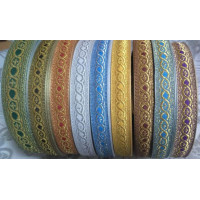 Church galoon 2.5cm (1") 3.8 cm (1.5") - Church galoon - Liturgical Galloon trim - ribbon