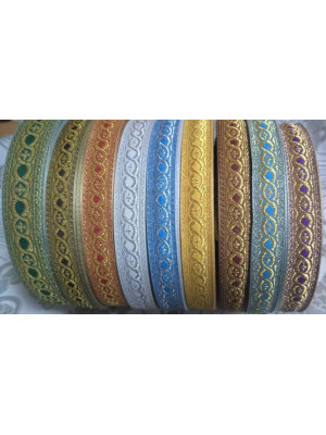Church galoon 2.5cm (1") 3.8 cm (1.5") - Church galoon - Liturgical Galloon trim - ribbon