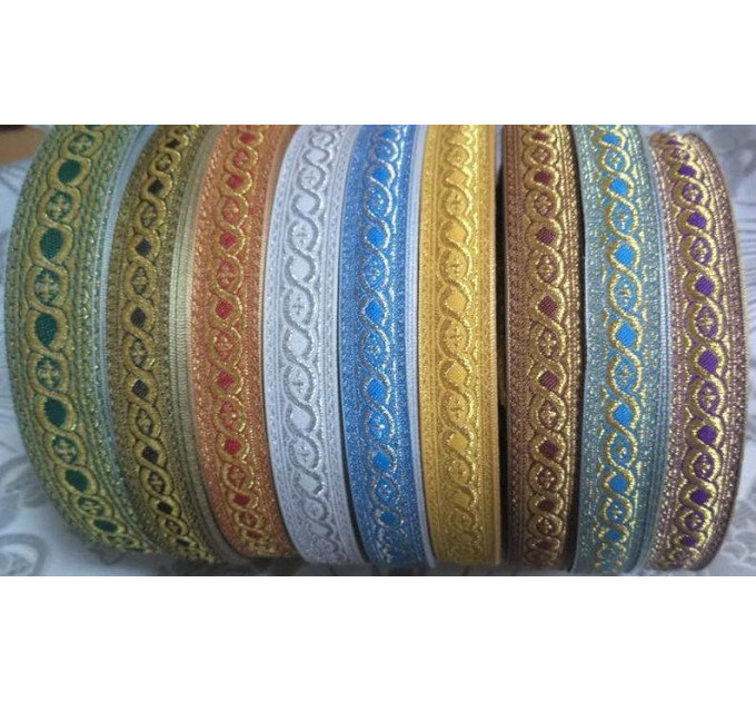 Church galoon 2.5cm (1") 3.8 cm (1.5") - Church galoon - Liturgical Galloon trim - ribbon