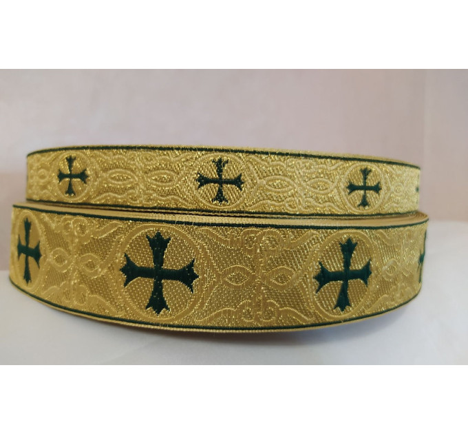 Crosses Church galoon 2,5 cm (1") 4 cm (1,5") - Church galoon - Liturgical Gallon