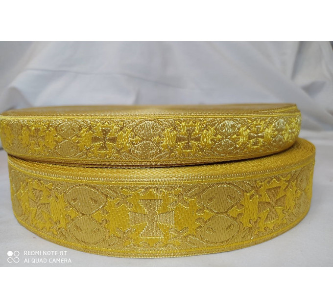 New Crosses Church galoon 2,5 cm (1") 4 cm (1,5") - Church galoon - Liturgical Gallon