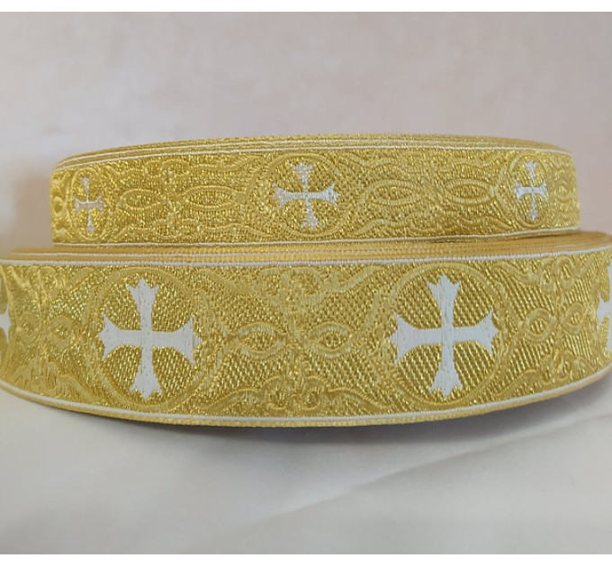 Crosses Church galoon 2,5 cm (1") 4 cm (1,5") - Church galoon - Liturgical Gallon