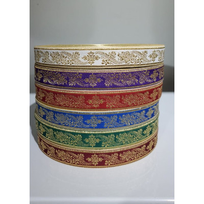 Field Church galloon 2,5 cm (1") 4 cm (1,5") - Church galoon - Liturgical Galloon trim - ribbon