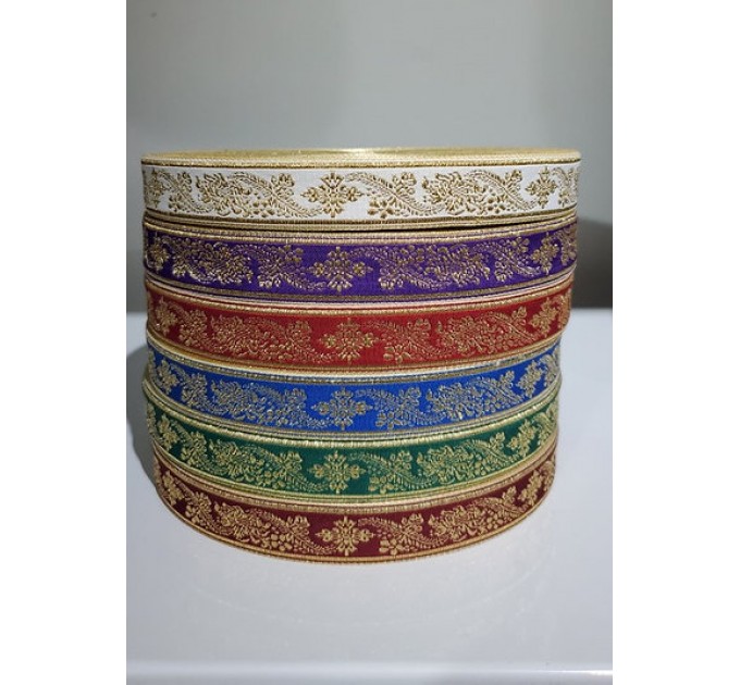 Field Church galoon 2,5 cm (1") 4 cm (1,5") - Church galoon - Liturgical Galloon trim - ribbon