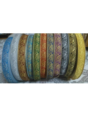 Leaf Church galoon 2.5cm (1") 3.8 cm (1.5") - Church galoon - Liturgical Galloon trim - ribbon