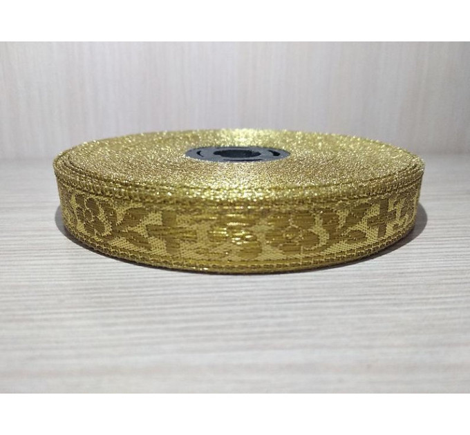 Liturgical trim 5cm / 4cm / 2cm / 1.5 cm - Church galoon - Gold galloon trim - Church ribbon