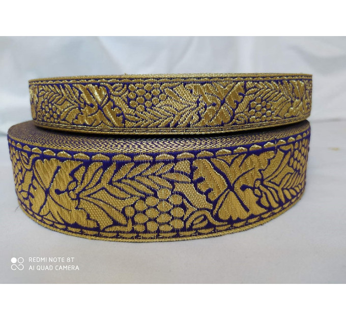 Grape Church galoon 2,5 cm (1") 4 cm (1,5") - Church galoon - Liturgical Gallon