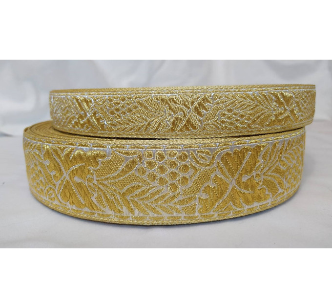 Grape Church galoon 2,5 cm (1") 4 cm (1,5") - Church galoon - Liturgical Gallon