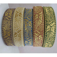 Grape Church galoon 2.5 cm (1") 4 cm (1,5") - Church galoon - Liturgical Gallon