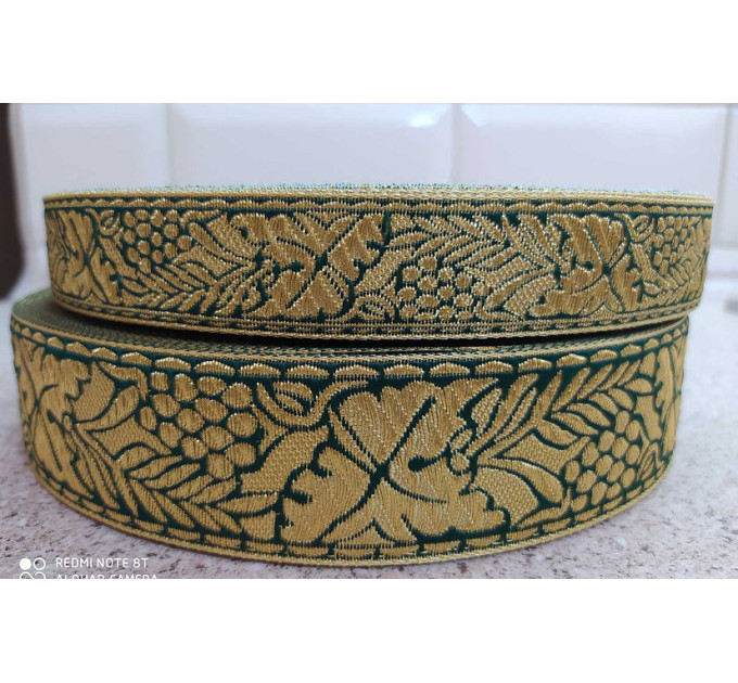 Grape Church galoon 2,5 cm (1") 4 cm (1,5") - Church galoon - Liturgical Gallon