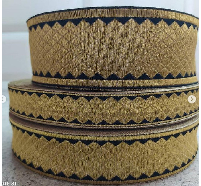 Purl Church galoon 2.5cm (0,98") 3.8 cm (1,49") 5 cm (2") - Church galoon