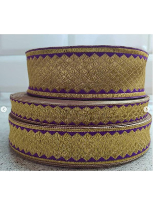 Purl Church galoon 2.5cm (0,98") 3.8 cm (1,49") 5 cm (2") - Church galoon