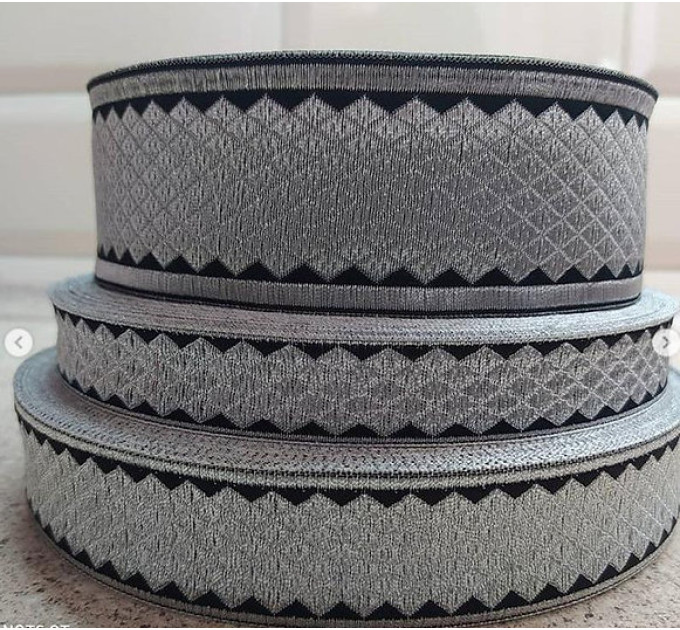 Purl Church galoon 2.5cm (0,98") 3.8 cm (1,49") 5 cm (2") - Church galoon